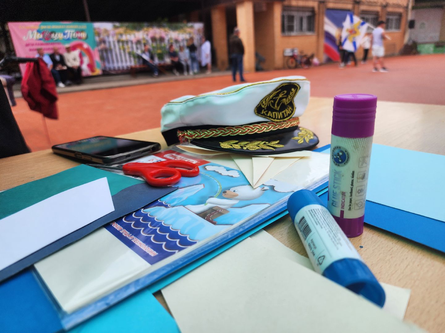 Павловский Посад, городской округ Павловский Посад, люди, лето, парк, дети, мастер-класс