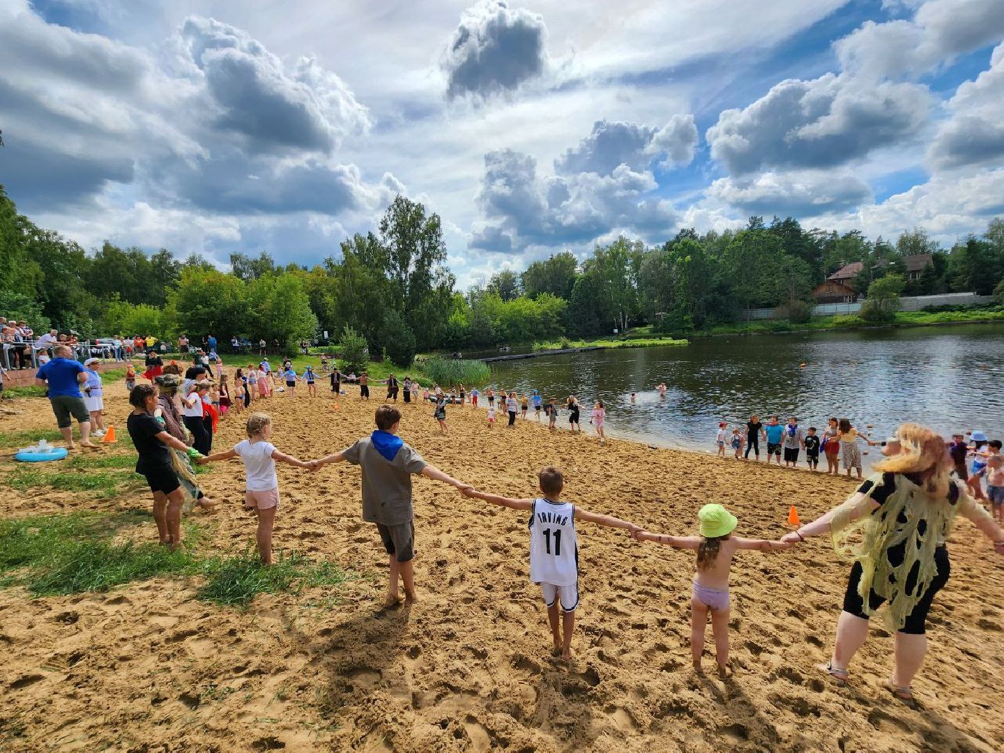 праздник, День Нептуна, День ВМФ, дети, водоём, Лосино-Петровский