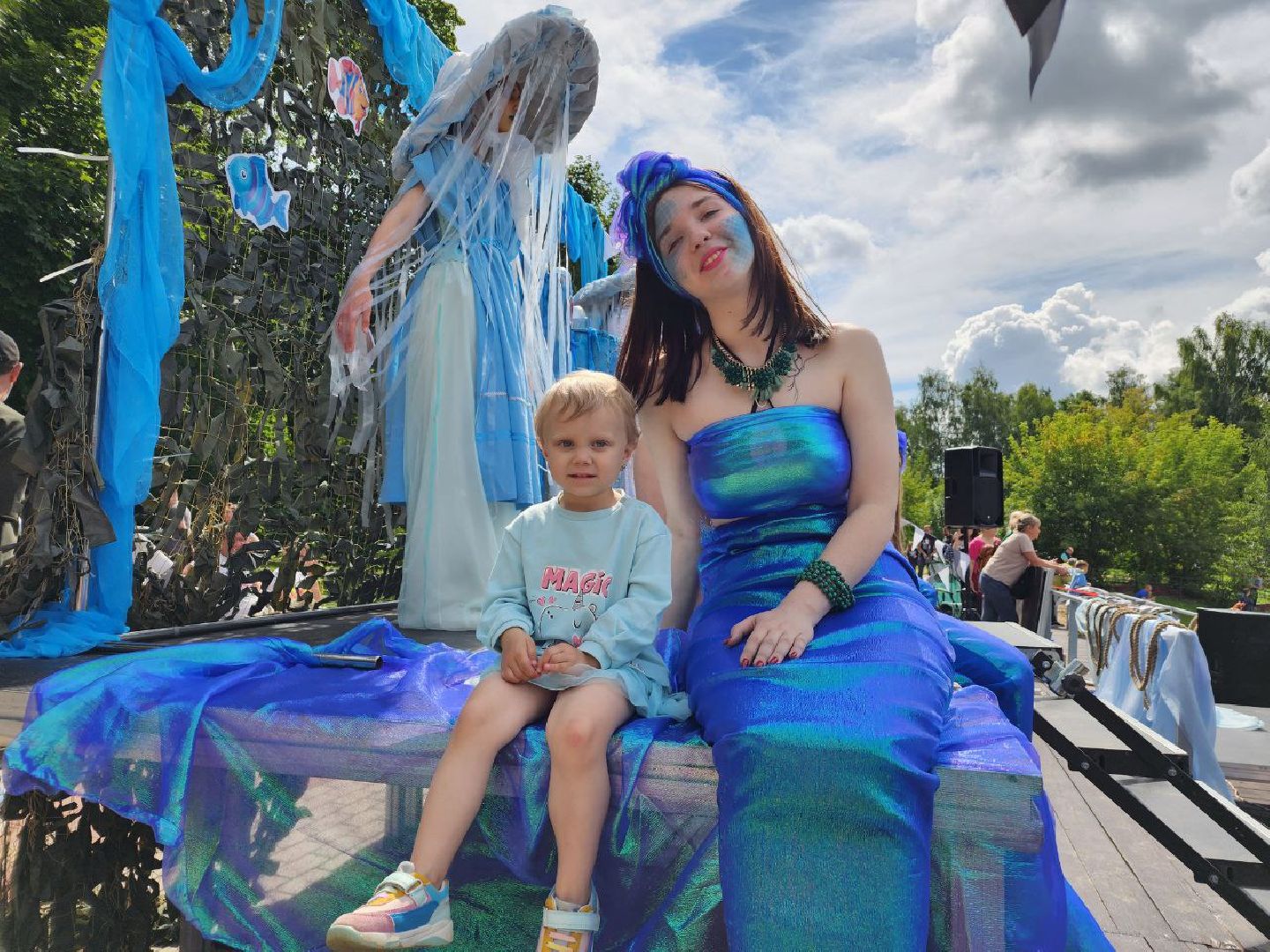 праздник, День Нептуна, День ВМФ, дети, водоём, Лосино-Петровский