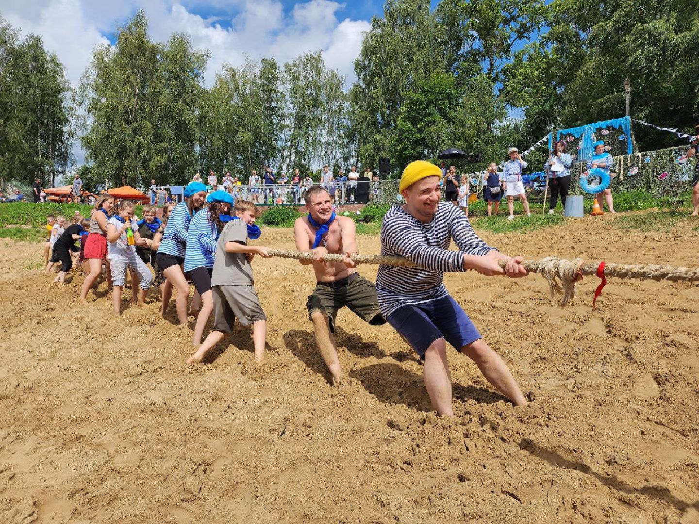 праздник, День Нептуна, День ВМФ, дети, водоём, Лосино-Петровский