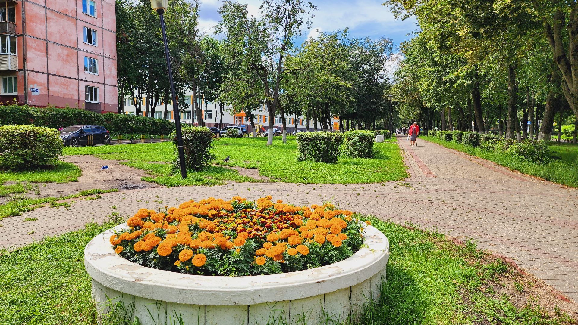 Подмосковье Ивантеевка благоустройство