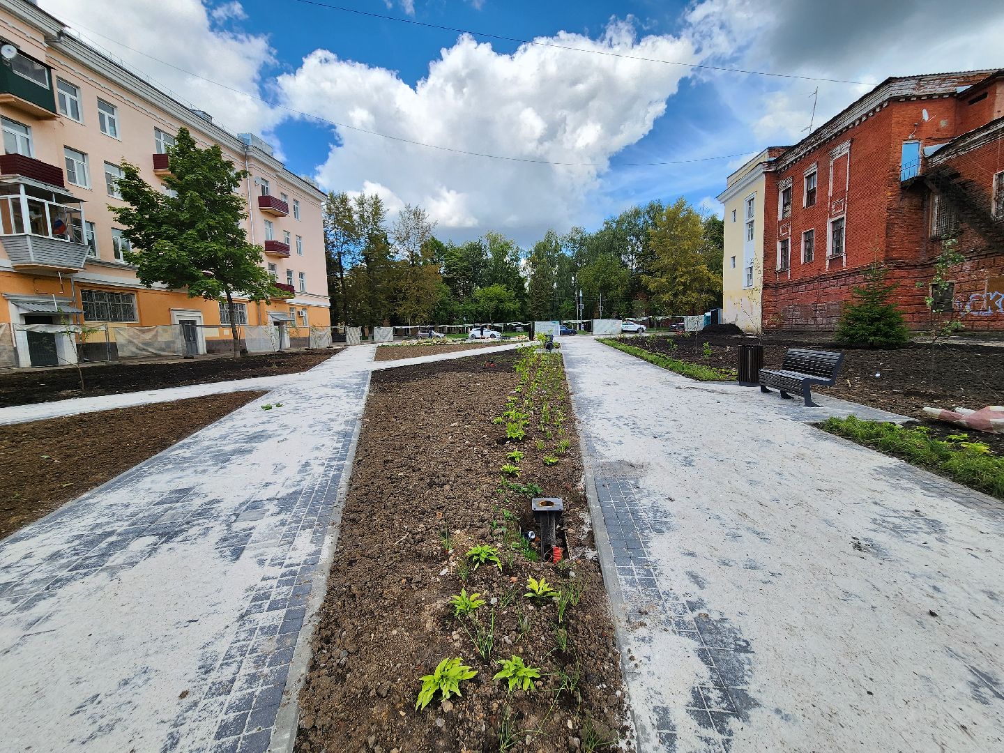 Подольск, сквер