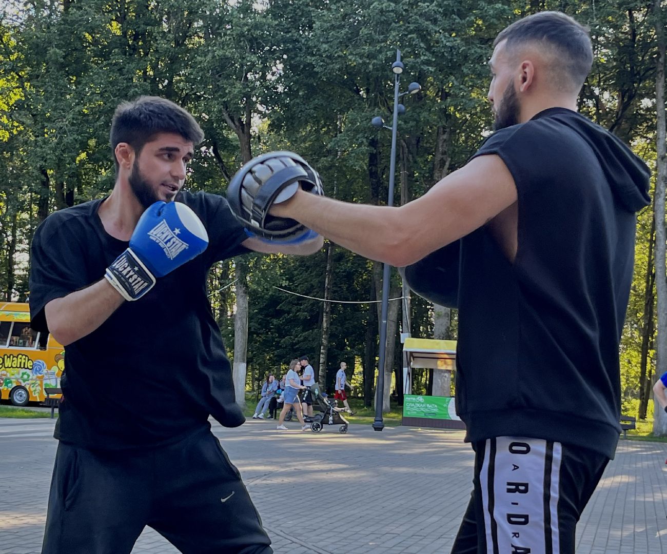 Наро-Фоминск, открытая тренировка, бокс, спорт Подмосковья, ЗОЖ, Эльбрус Акперов