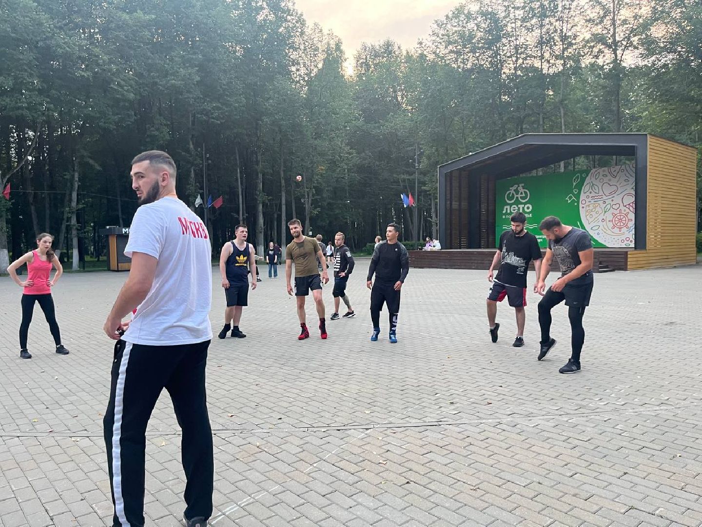 Наро-Фоминск, открытая тренировка, бокс, спорт Подмосковья, ЗОЖ, Эльбрус Акперов