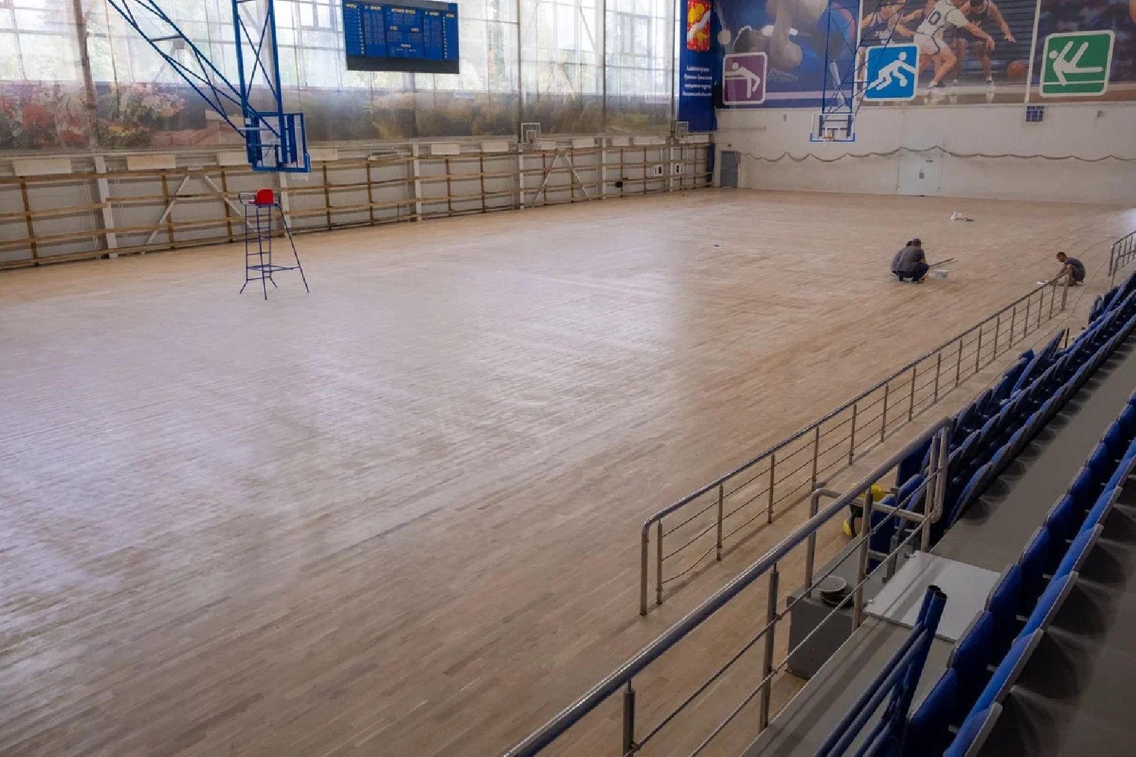 Спорт, ремонт, Дворец спорта, Куровское, Орехово-Зуево