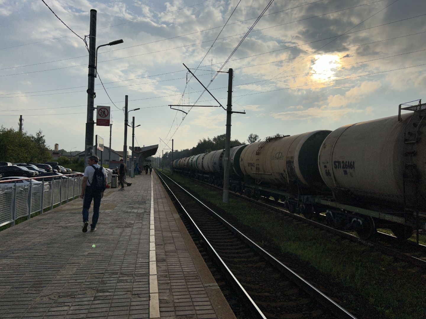 переход, железнодорожная станция, Фрязино