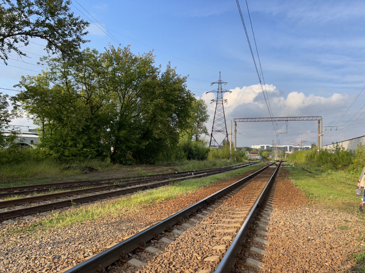 переход, железнодорожная станция, Фрязино