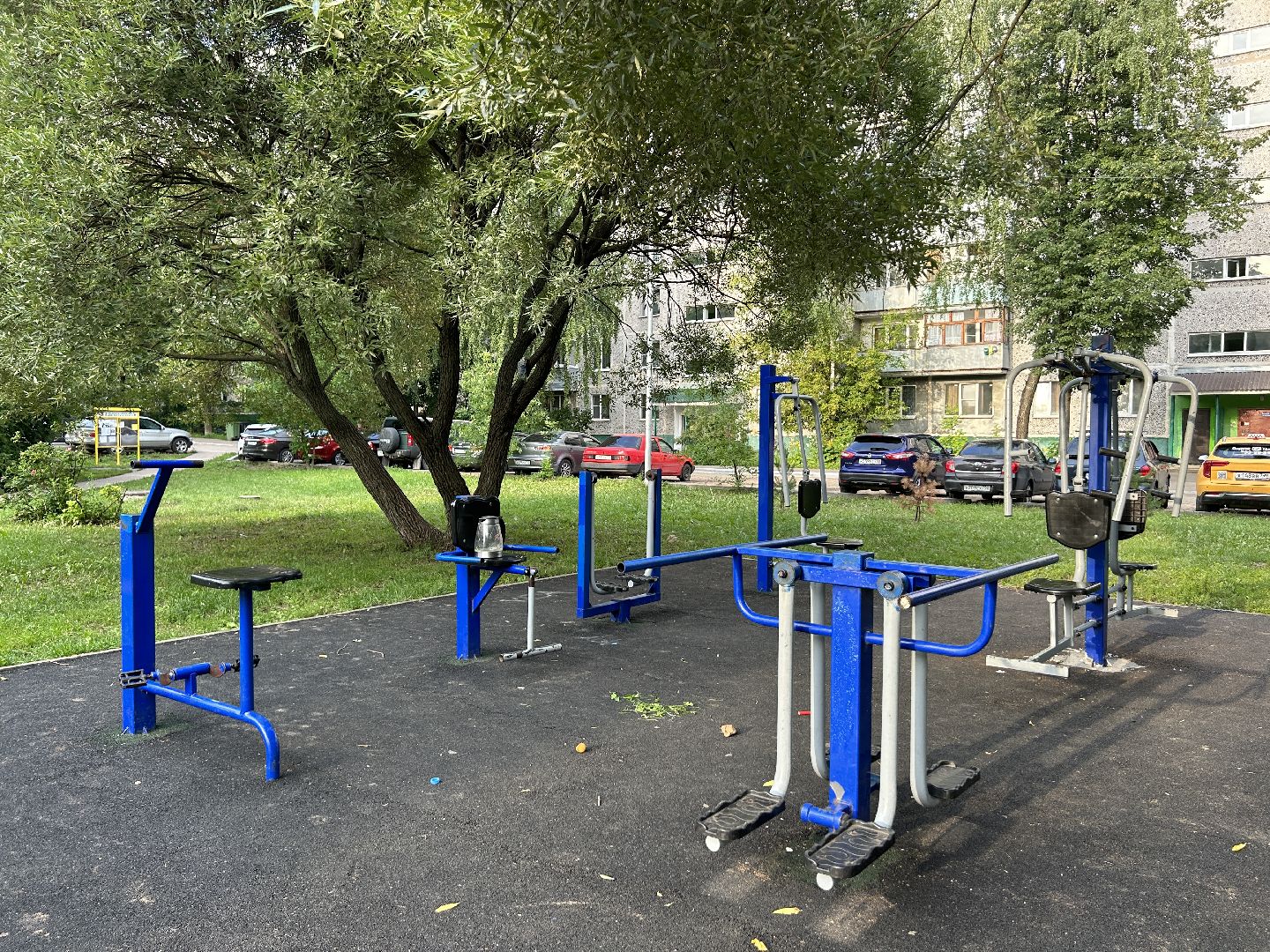 спорт, площадка, ремонт, Щёлково