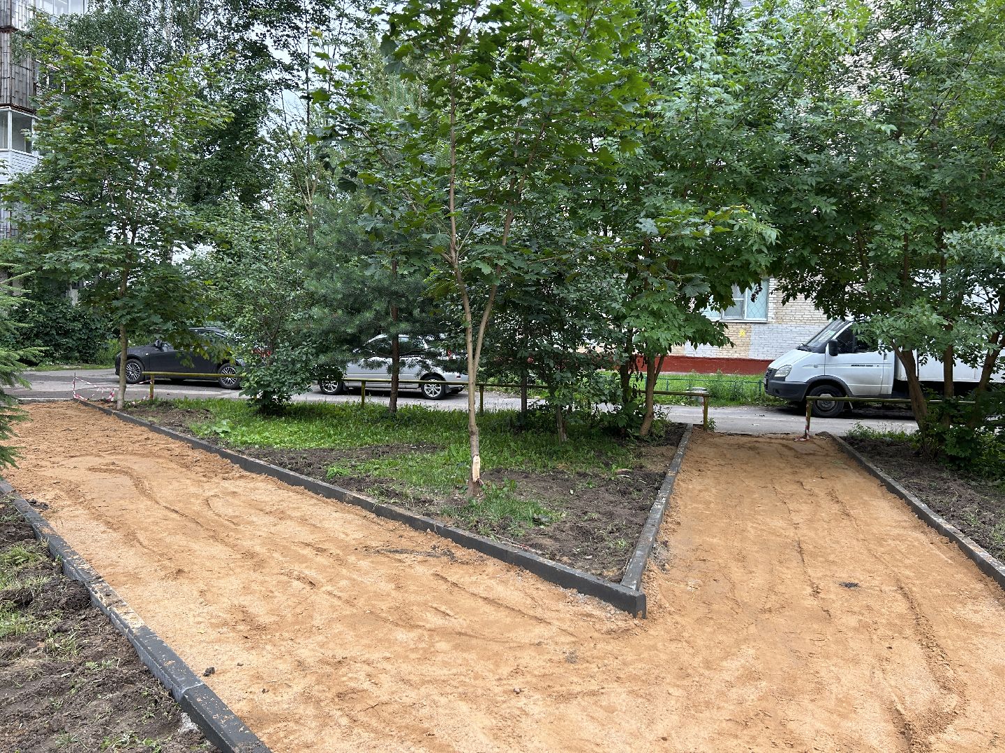 благоустройство, народные тропы, Фрязино