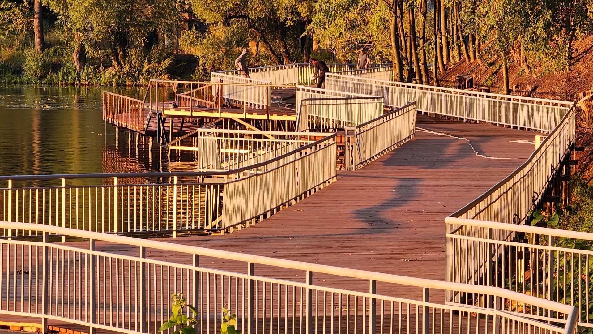 Долгопрудный, набережная, Новые Водники, Дирижаблестрой, Орлин