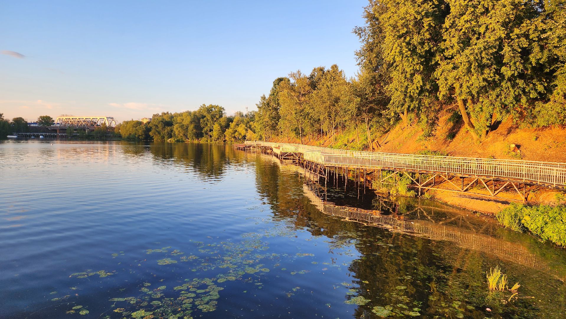 Долгопрудный, набережная, Новые Водники, Дирижаблестрой, Орлин