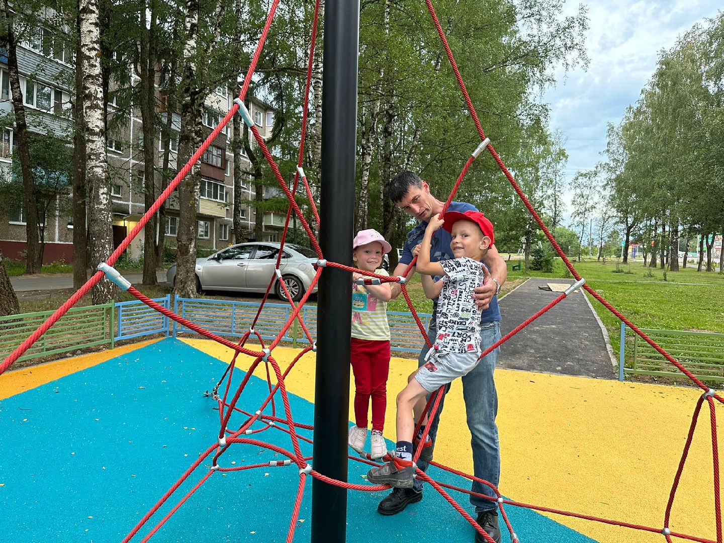 Губернаторская площадка, благоустройство в Подмосковье, детский игровой городок, Наро-Фоминск