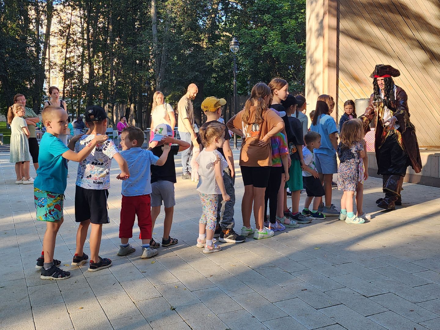 Звенигород, городской парк, день Военно-морского флота