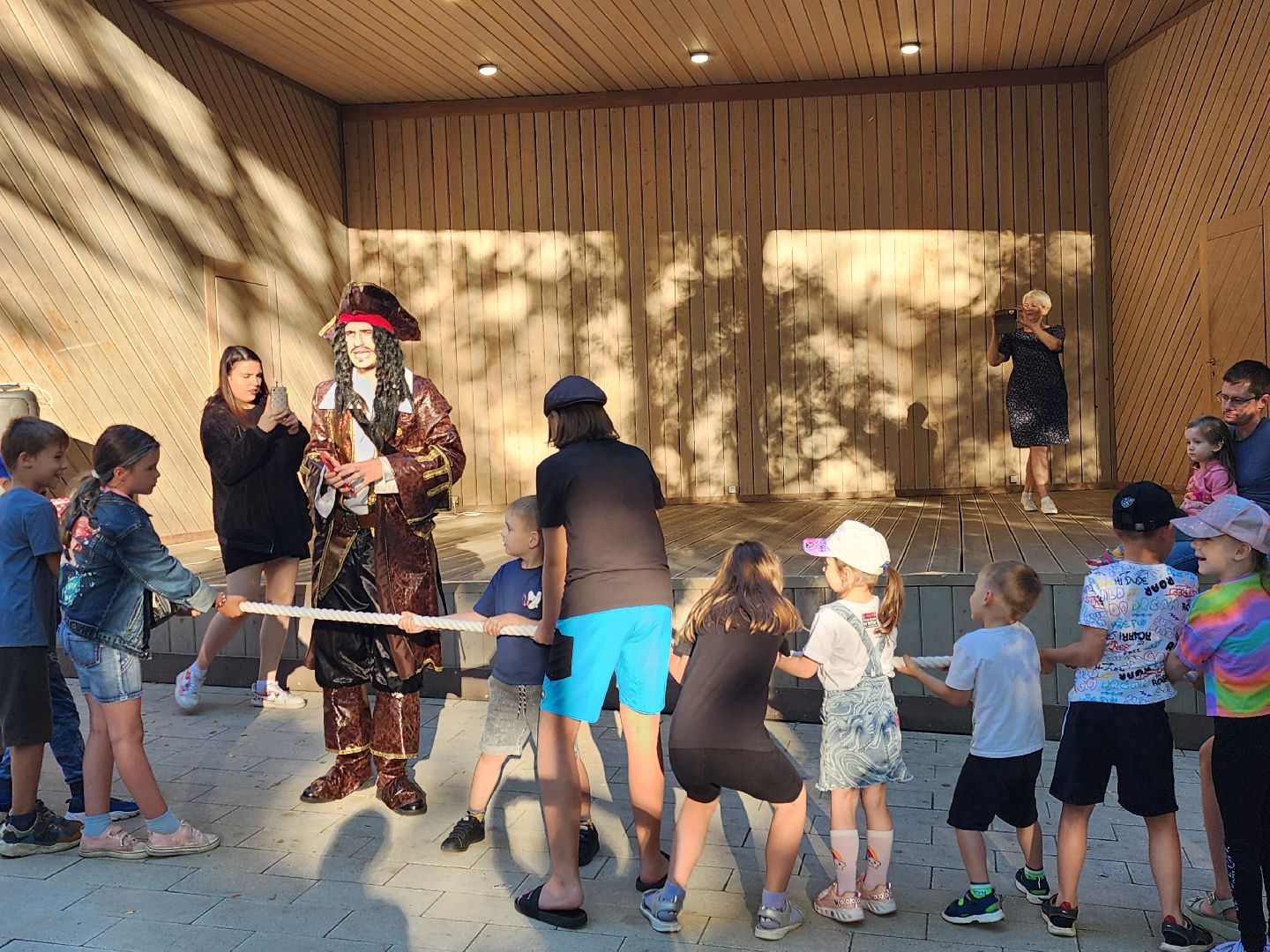 Звенигород, городской парк, день Военно-морского флота