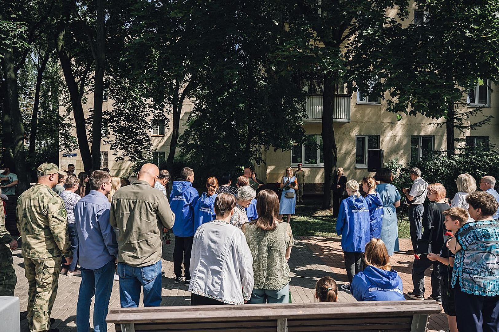 СВО, мемориальная доска, герой, Щёлково
