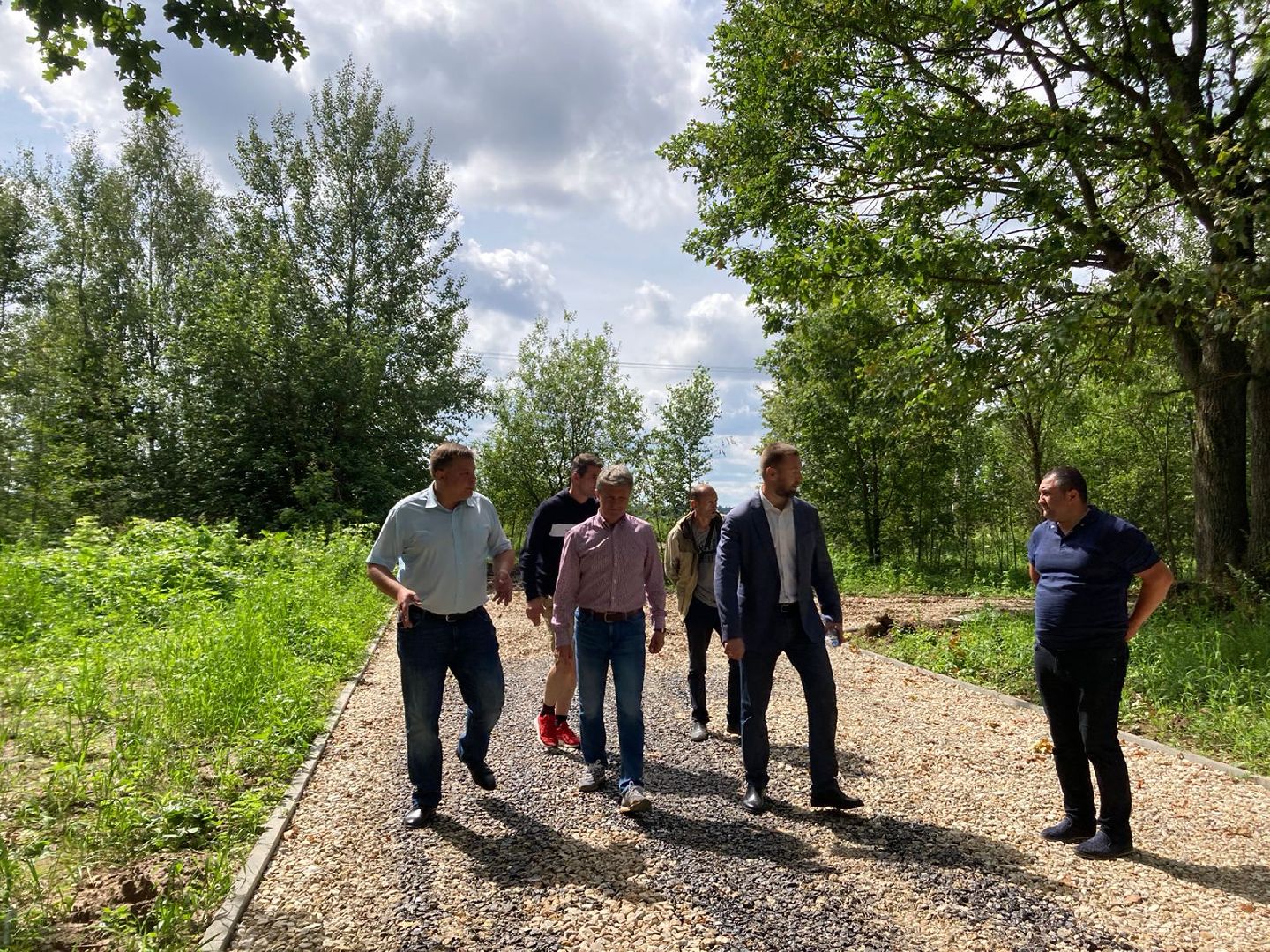 Парк Дубки, благоустройство парков, Олег Рожнов, Калининец