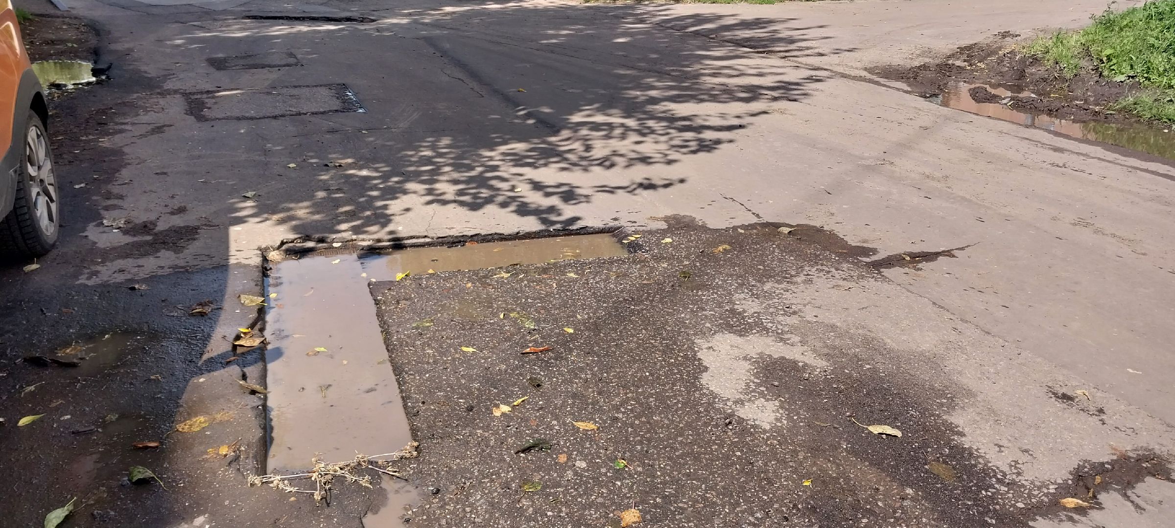 Коломна, дороги, ямочный ремонт