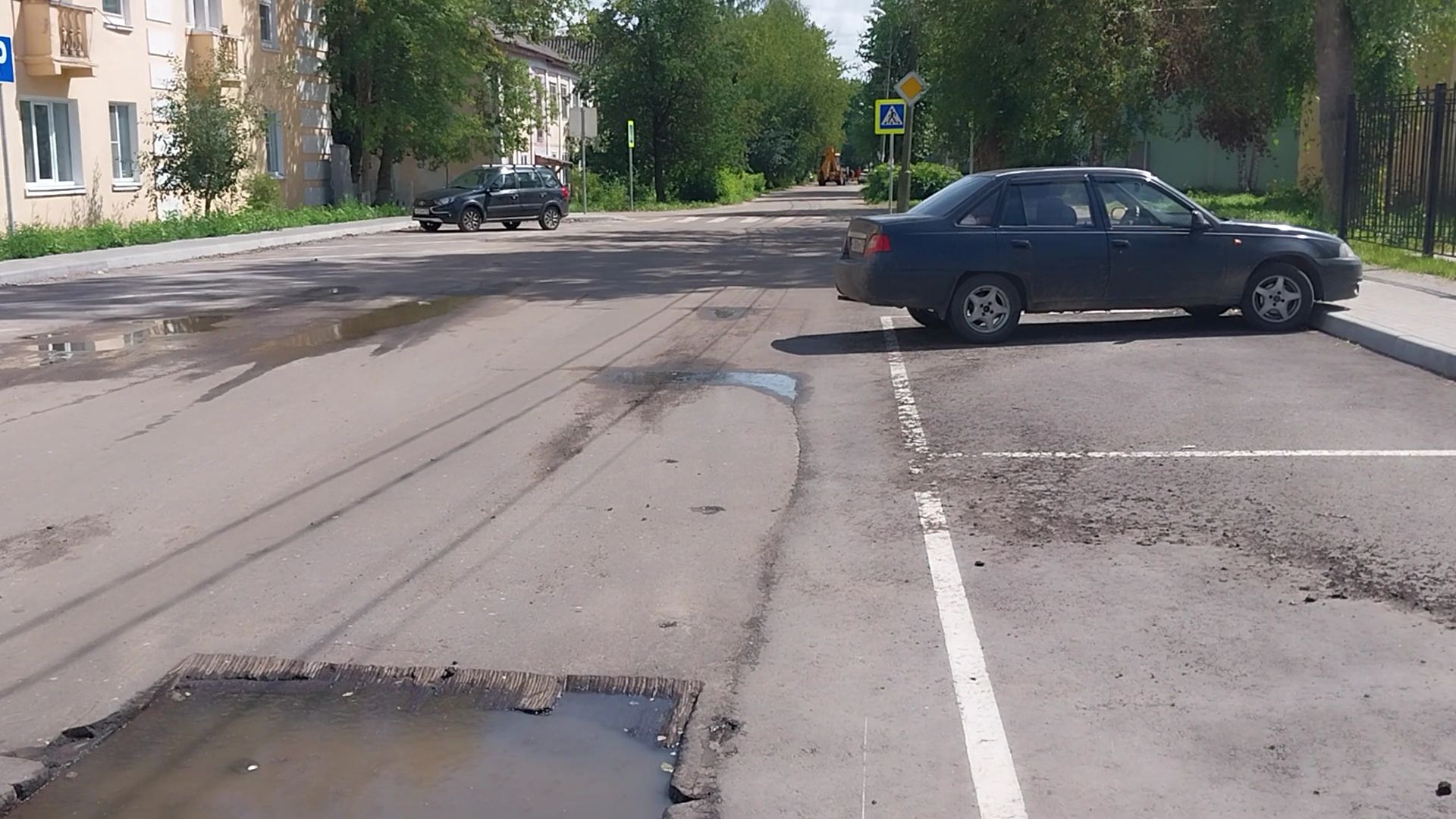 Коломна, дороги, ямочный ремонт