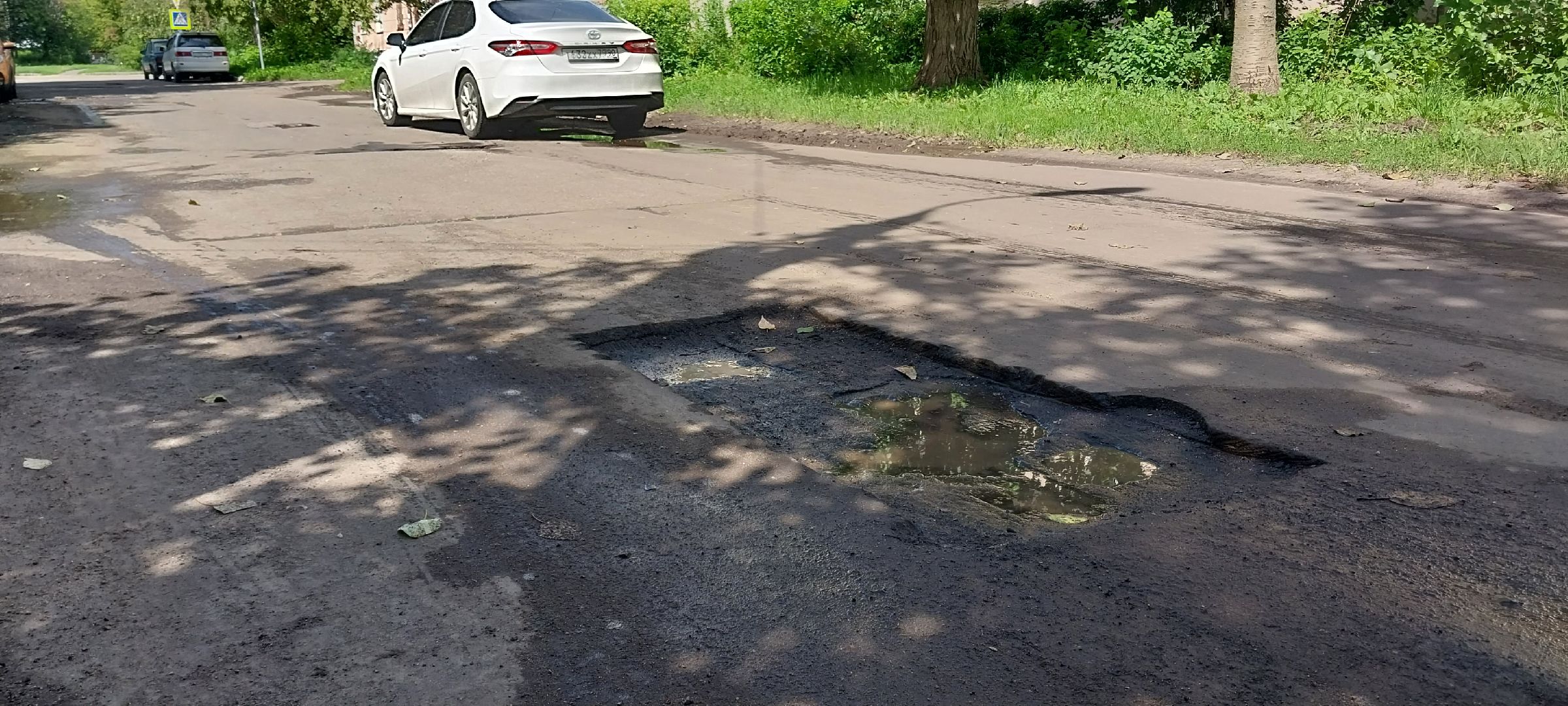 Коломна, дороги, ямочный ремонт