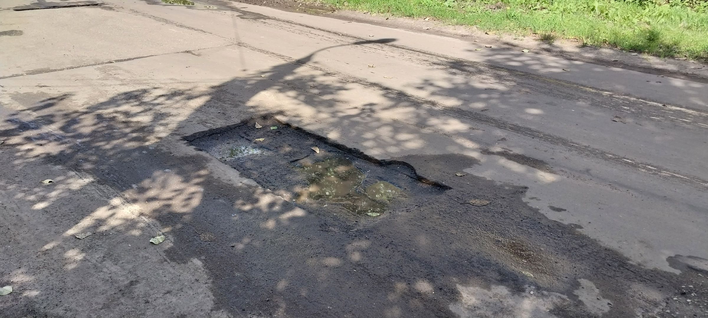 Коломна, дороги, ямочный ремонт