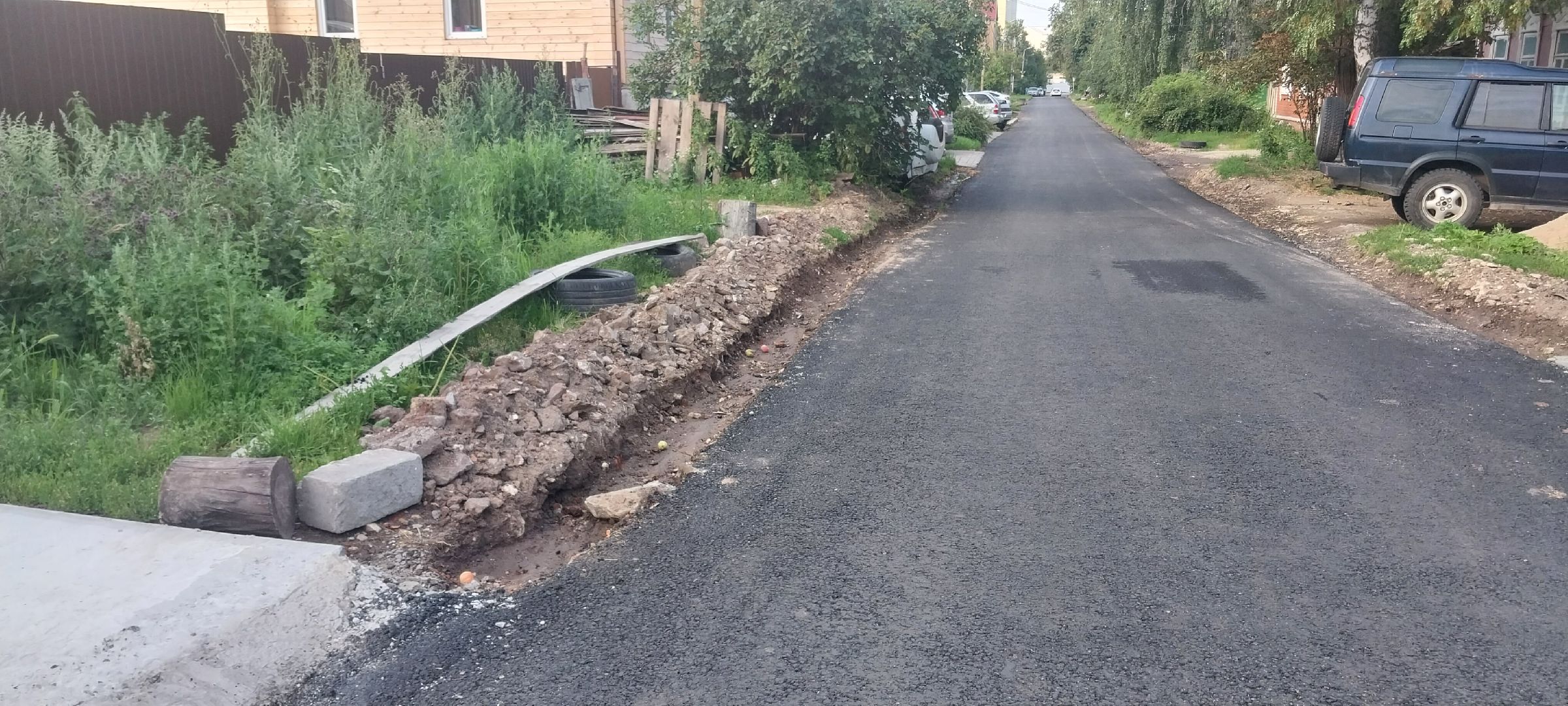 Коломна, дороги, новый асфальт