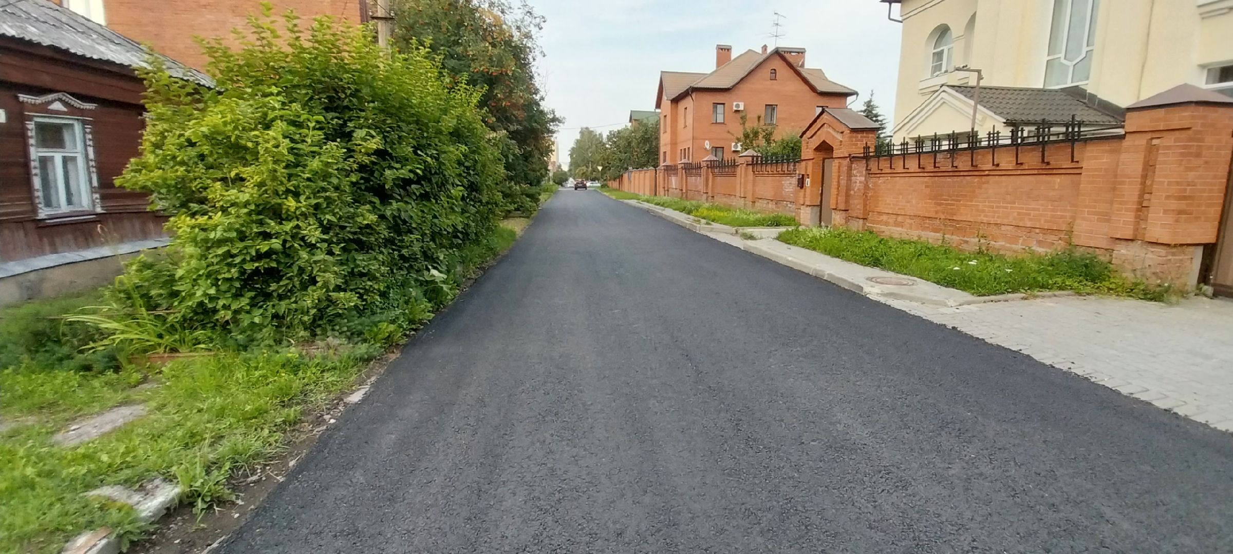 Коломна, дороги, новый асфальт