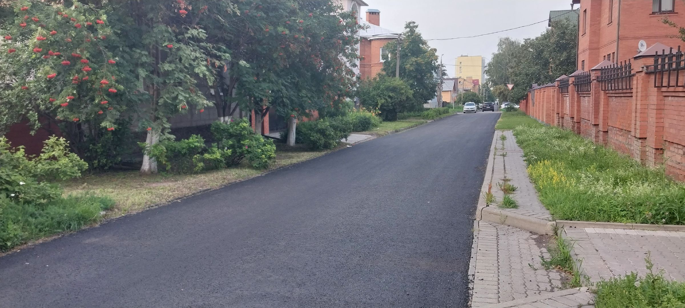 Коломна, дороги, новый асфальт