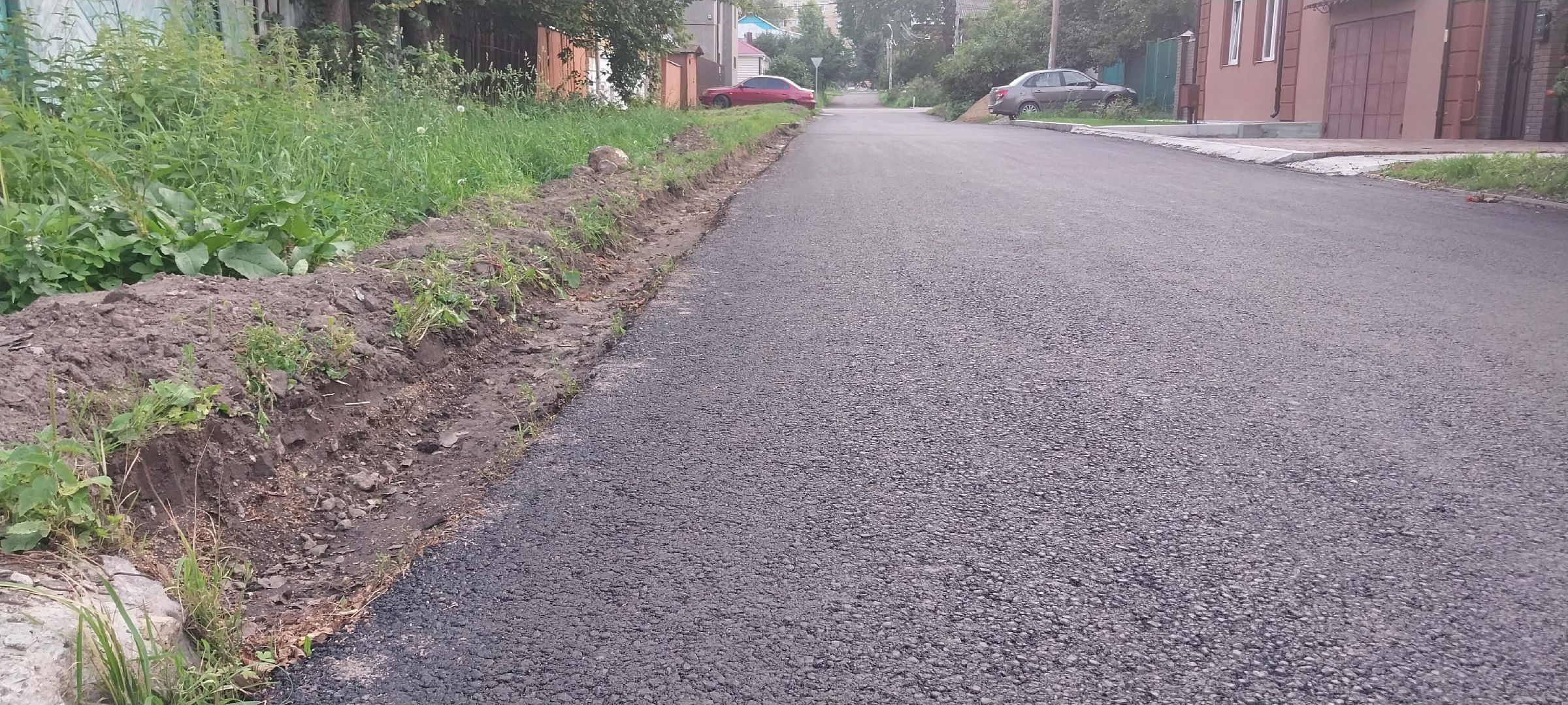 Коломна, дороги, новый асфальт