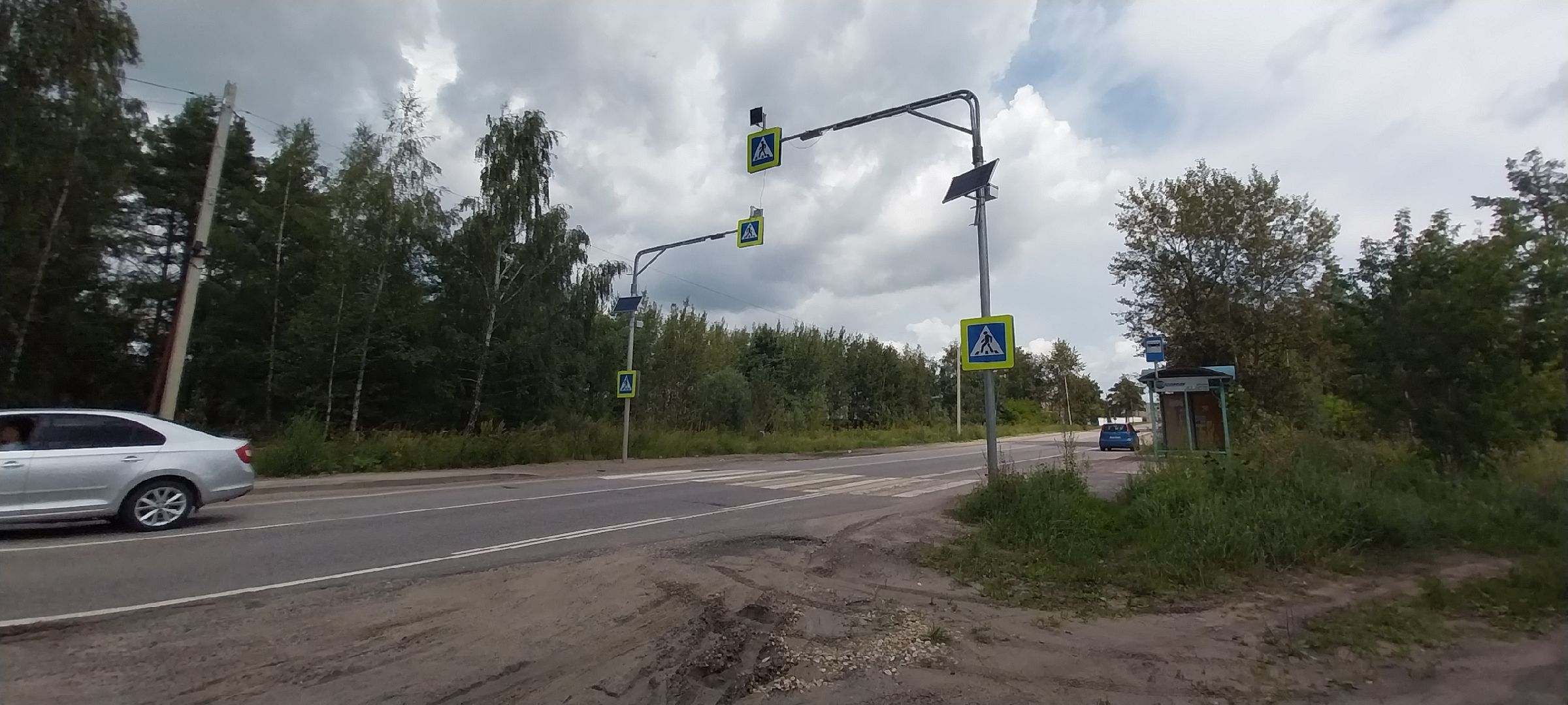 Коломна, светофор, пешеходный переход