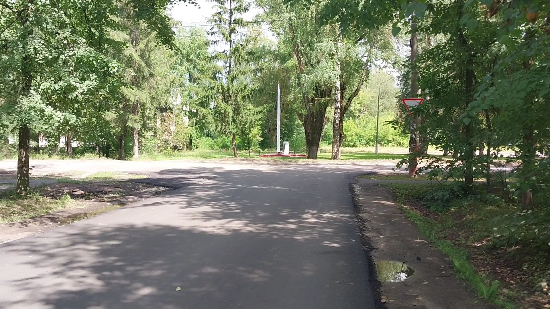 Коломна, дороги, новый асфальт