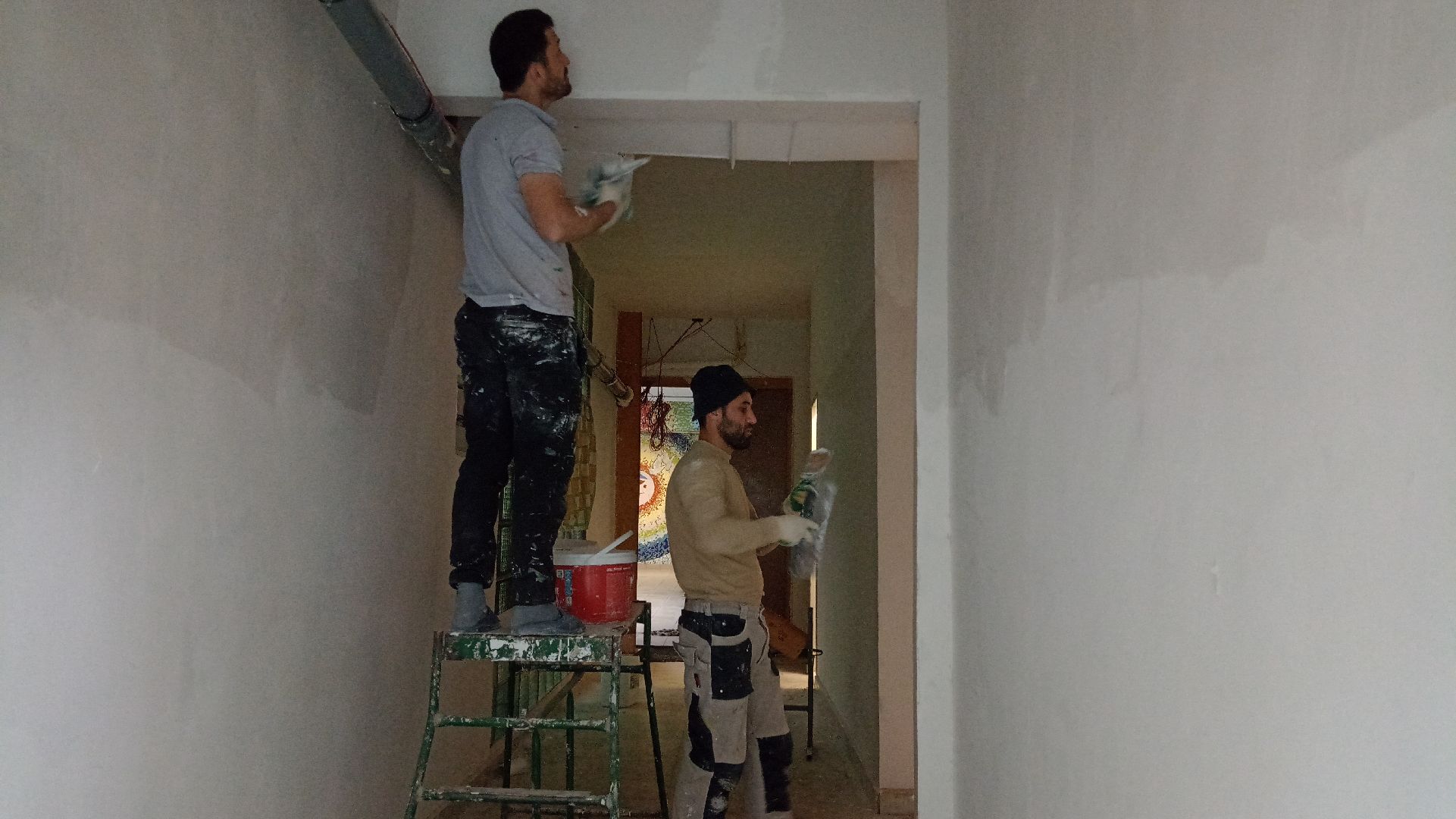 Реутов, образование, спортзал, ремонт, рабочие