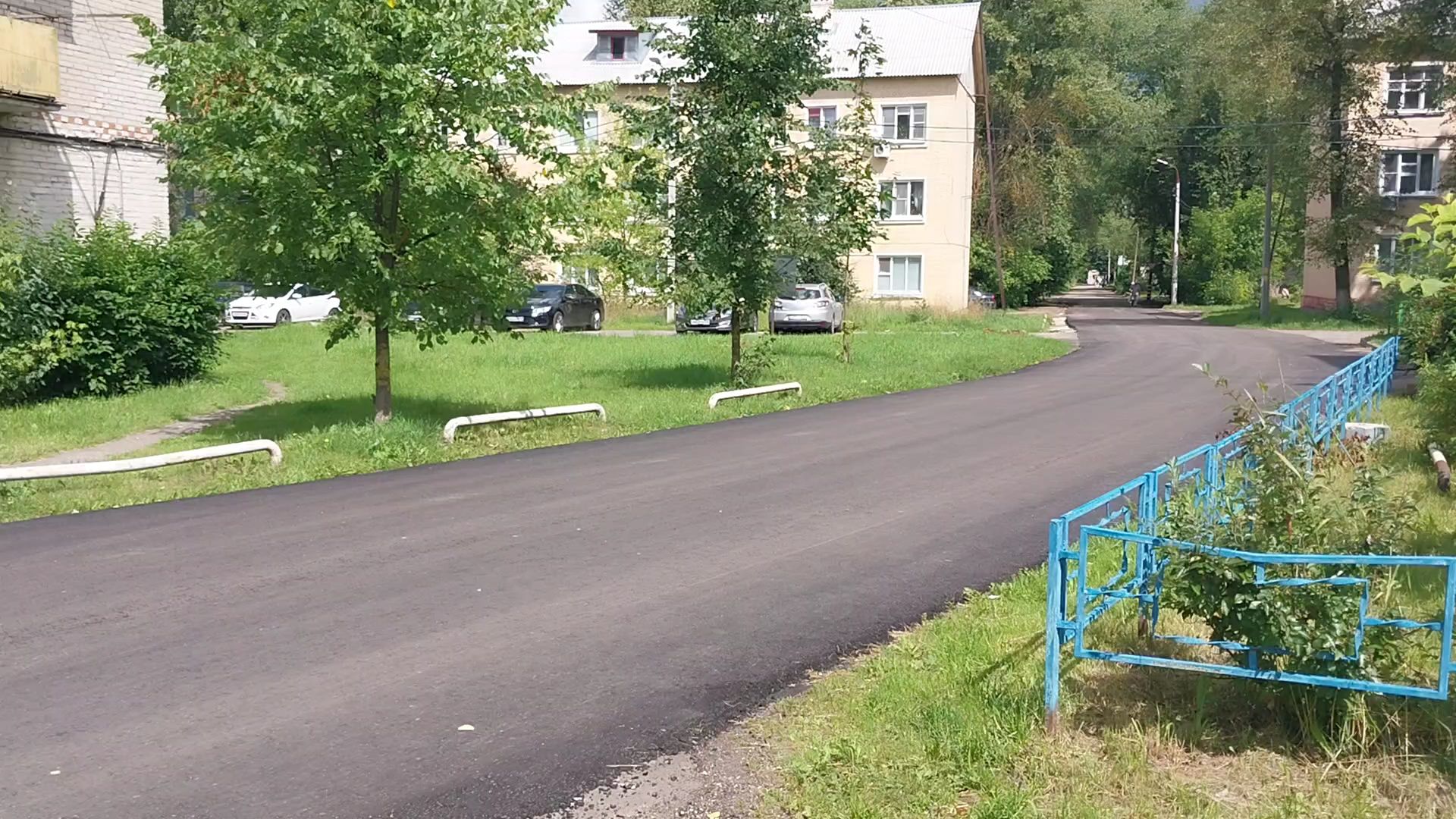 Коломна, дороги, новый асфальт
