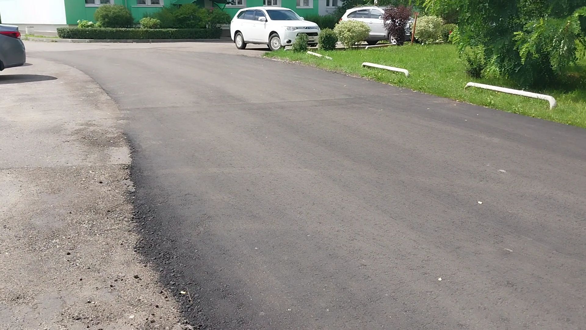 Коломна, дороги, новый асфальт