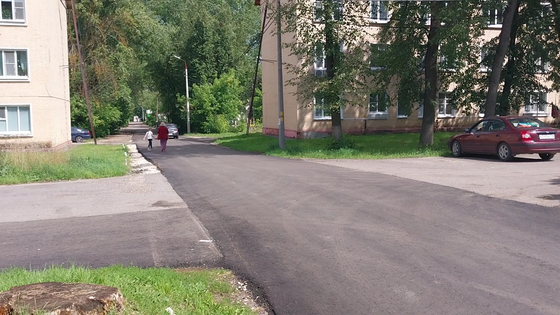 Коломна, дороги, новый асфальт