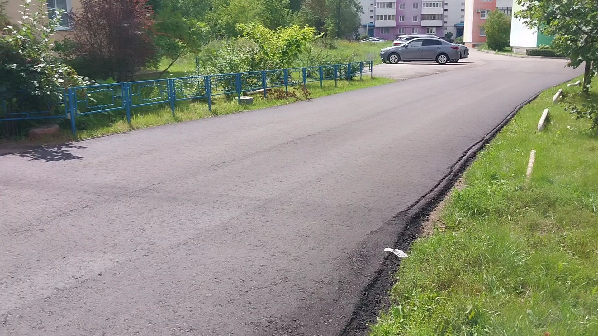 Коломна, дороги, новый асфальт