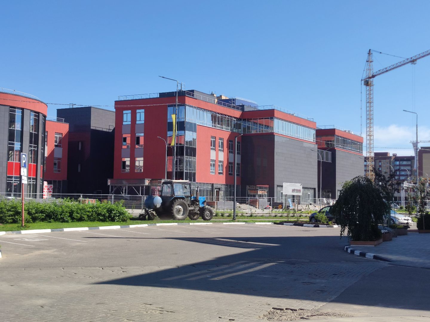 ЖКХ, уборка города, влажная уборка, Дубна