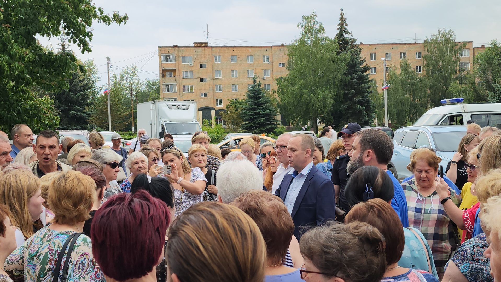 ЖКХ, встреча с жителями, Воскресенск