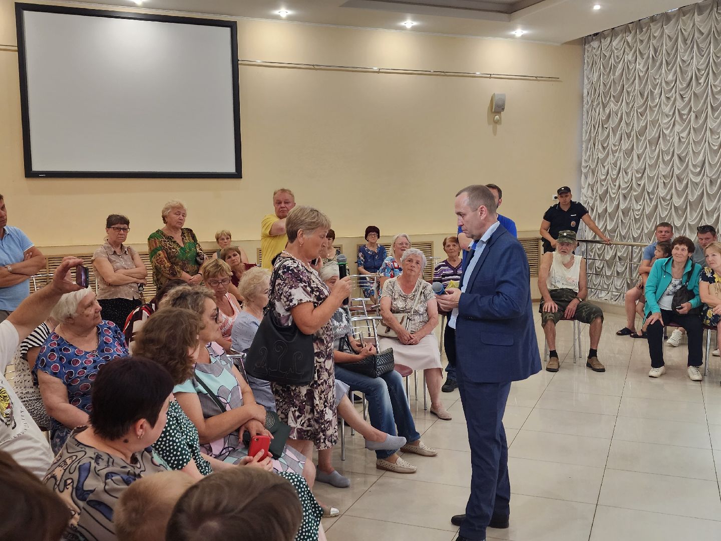 ЖКХ, встреча с жителями, Воскресенск