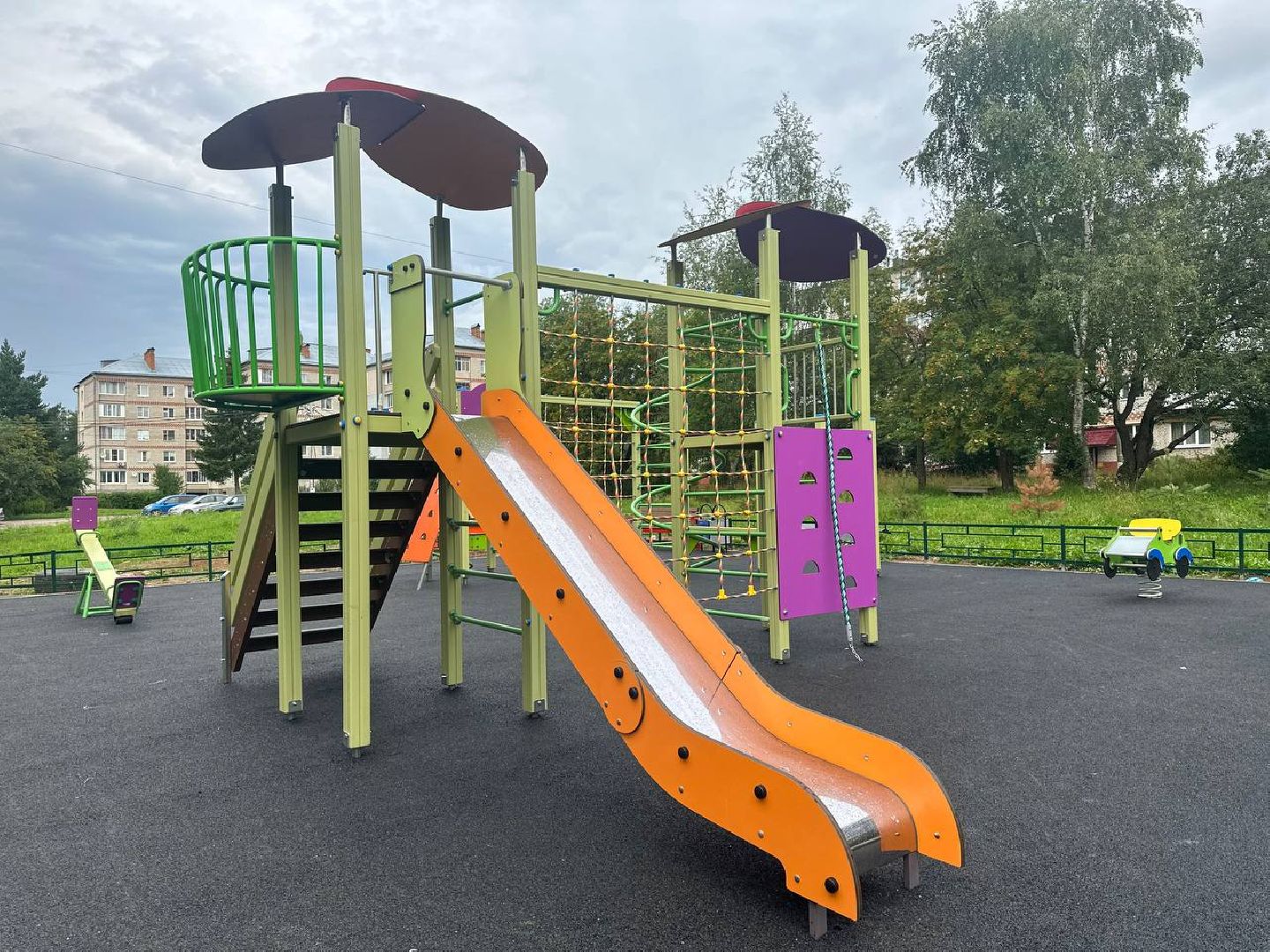 Можайск, Можайский городской округ, Подмосковье, детская площадка, модернизация, благоустройство, губернатор, дети