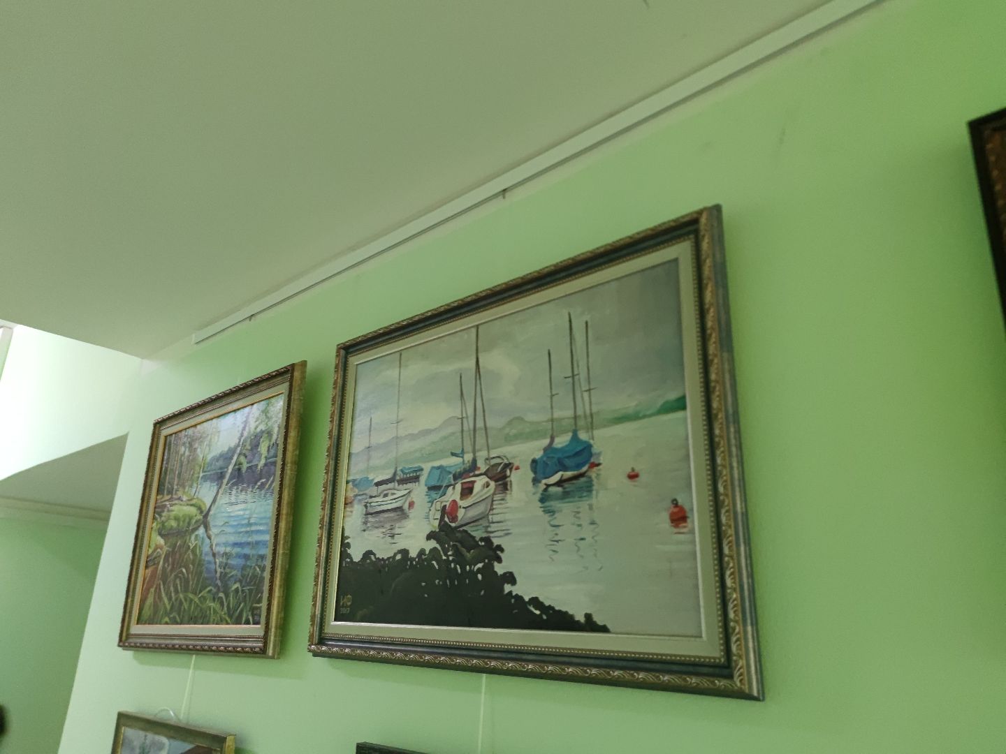 Картины, выставка, ФБУЗ МСЧ №9 ФМБА России, Дубна