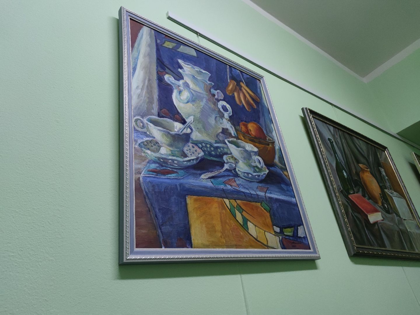 Картины, выставка, ФБУЗ МСЧ №9 ФМБА России, Дубна