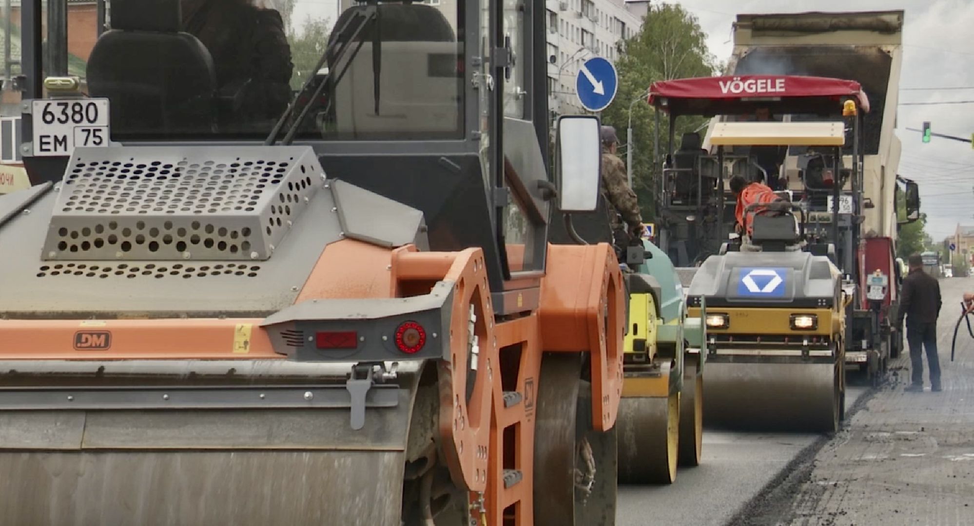 Клин, ремонт дорог, транспорт, перемены