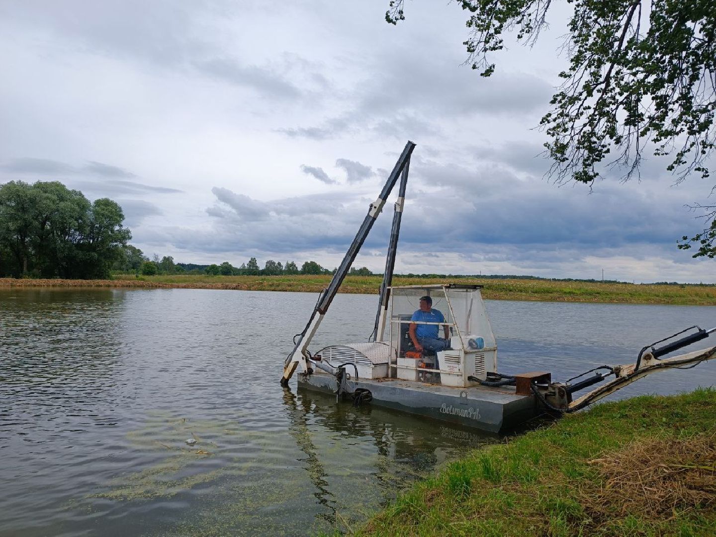 Можайск, Можайский городской округ, Подмосковье, 100 прудов и озёр, программа губернатора, губернатора, пруд, расчистка, жители, экология