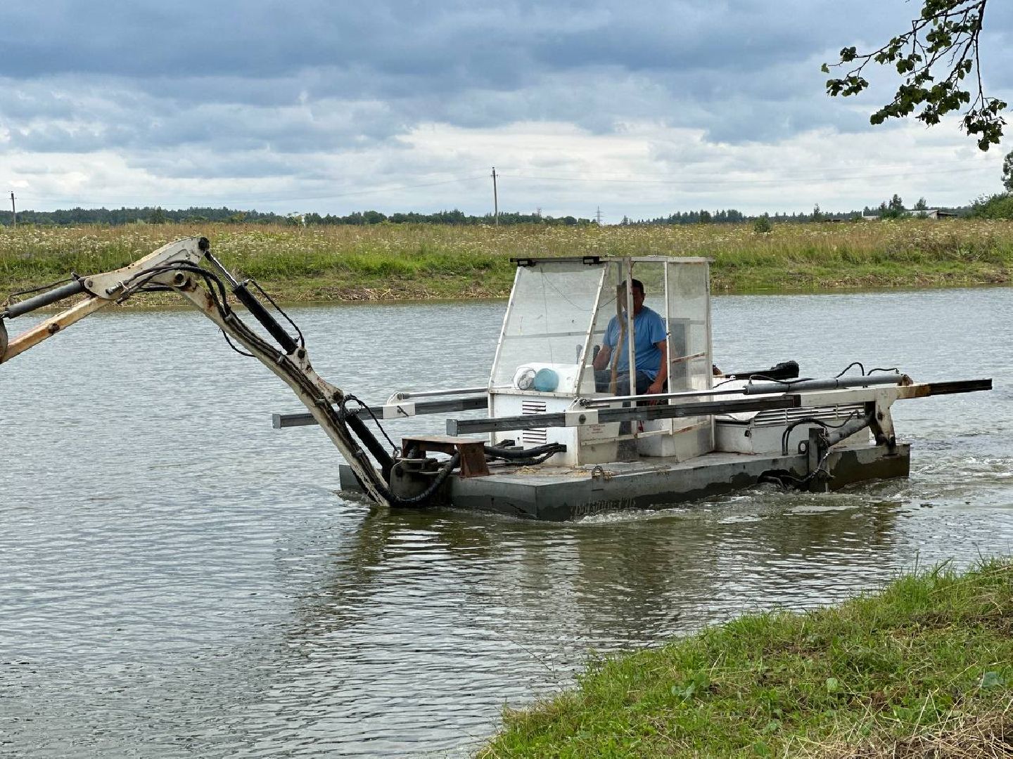 Можайск, Можайский городской округ, Подмосковье, 100 прудов и озёр, программа губернатора, губернатора, пруд, расчистка, жители, экология