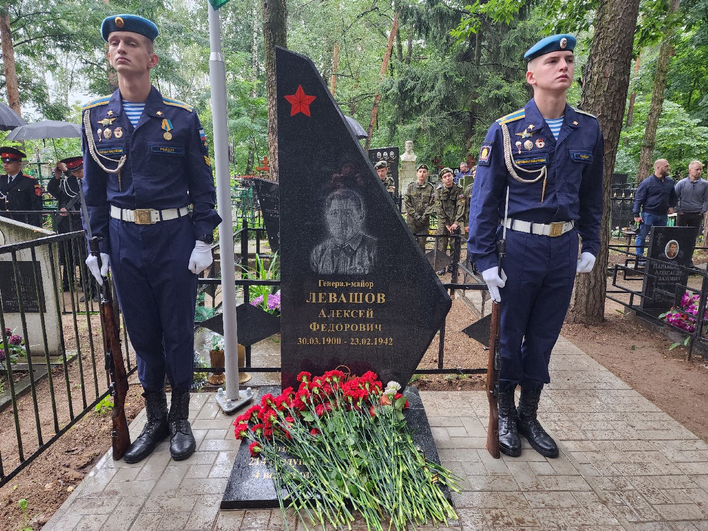 Раменское, общество, открытие памятника А.Ф.Левашову