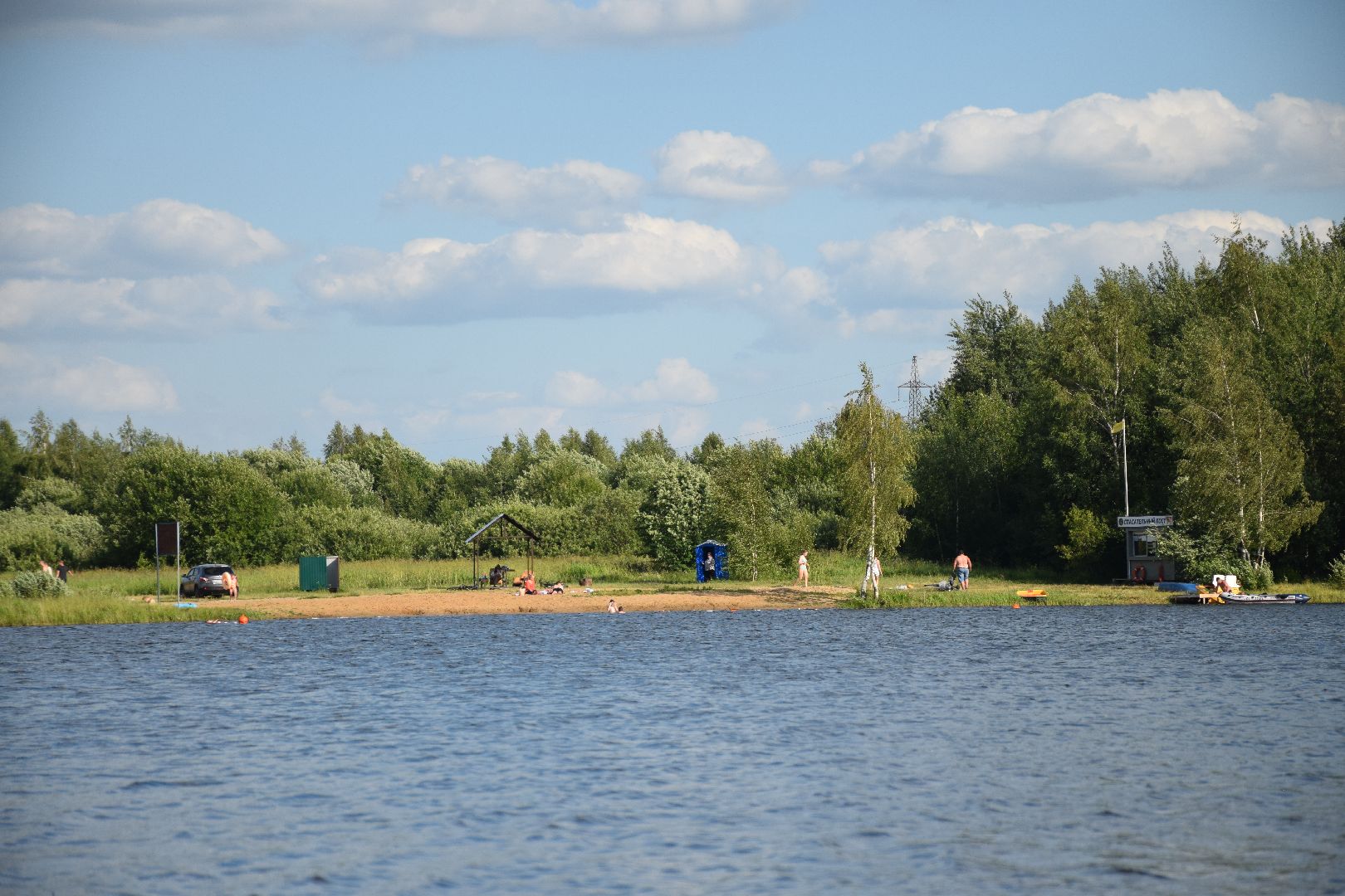Павловский Посад, городской округ Павловский Посад, пляж, отдых, выходные, деревня