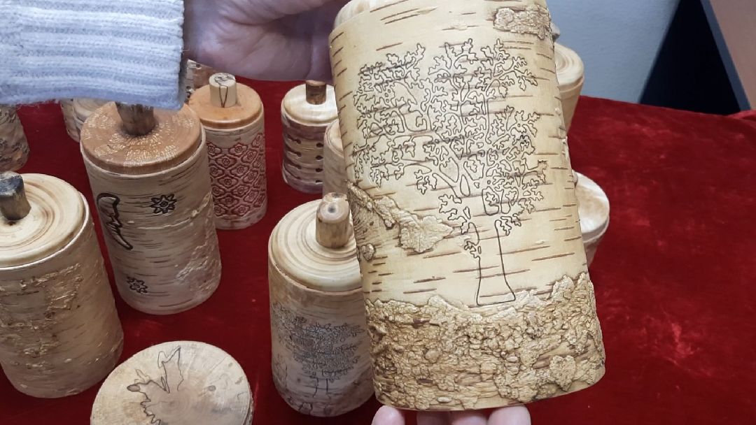 Шатура, народное ремесло, береста