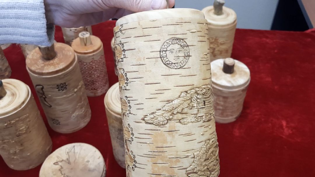 Шатура, народное ремесло, береста