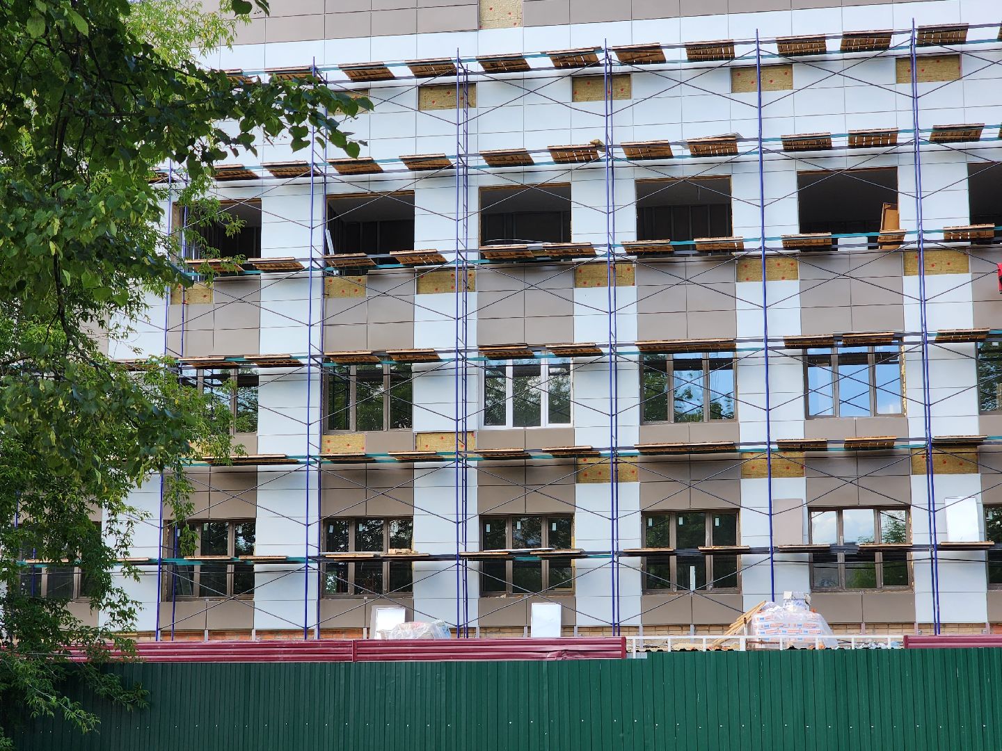 Павловский Посад, городской округ Павловский Посад, медицина, ремонт, поликлиника, строительство, люди