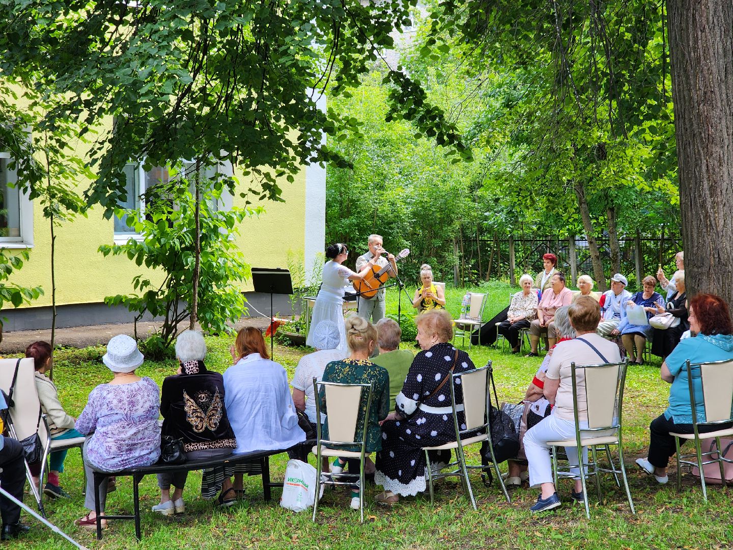 концерт, доброе дело, пенсионеры, Пушкино